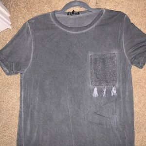 Grey Soft Pocket Tee